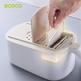 Ecoco Vegetable Chopper Spiralizer Vegetable Slicer Dicer Onion Food Cutter Home Use