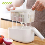 Ecoco Vegetable Chopper Spiralizer Vegetable Slicer Dicer Onion Food Cutter Home Use