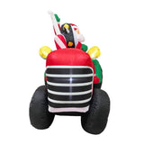 PREORDER Radiant Christmas Lights Tractor Penguin Gift Xmas Inflatable Santa 1.8m Height