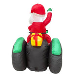 PREORDER Radiant Christmas Lights Tractor Penguin Gift Xmas Inflatable Santa 1.8m Height