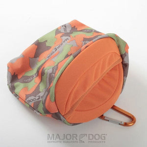 Major Dog Belt Treat Camo Coloured Bag