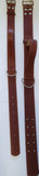 Collar Company Leather Dog Collar with Double handle 57-69CM