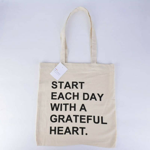 4 pcs Recyclable Eco-friendly Tote Canvas Cotton Printed Shopping Bags