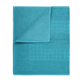 Microfiber Soft Non Slip Bath Mat Check Design (Petrol)