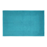 Microfiber Soft Non Slip Bath Mat Check Design (Petrol)