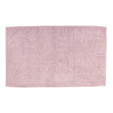 Microfiber Shower & Bathroom Bath Mat Non Slip Soft Pile Design (Pink)