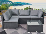 Outdoor Modular Lounge Sofa Bondi &#8211; Black