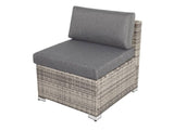 6PCS Outdoor Modular Lounge Sofa Coogee - Grey