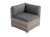 6PCS Outdoor Modular Lounge Sofa Coogee - Grey