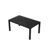 Arcon 5PC Outdoor Aluminum Couches Black