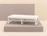 Mykonos Lounge Table XL - Silver Grey