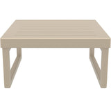 Mykonos Lounge Table - Silver Grey