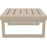 Mykonos Lounge Table - Silver Grey