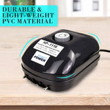 Dynamic Power Aquarium Air Pump Oxygen Hydroponic 4 Outlet 360L/H 13W