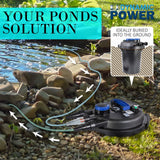 Dynamic Power Aquarium Garden UV Light Pond Filter Set 10000L/H