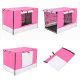 Paw Mate Pink Cage Cover Enclosure for Wire Dog Cage Crate 48in