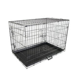 Paw Mate Wire Dog Cage Foldable Crate Kennel 42in with Tray