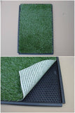 Indoor Dog Puppy Toilet Grass Potty Training Mat Loo Pad 85 x 63 cm