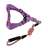 2 X Medium Pet Dog Cat Puppy Kitten Rabbit Dog Harness Collar leash lead 5 Color