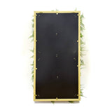 3D Green Artificial Plants Wall Panel Flower Wall With Frame Vertical Garden UV Resistant 50X100CM