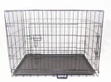 48' Portable Foldable Dog Cat Rabbit Collapsible Crate Pet Rabbit Cage with Cover