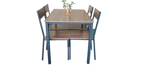 5 Piece Kitchen Dining Room Table and Chairs Set Furniture