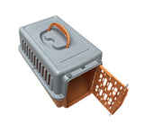 Small Dog Cat Rabbit Crate Pet Guinea Pig Carrier Kitten Cage Orange