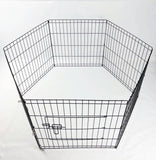 YES4PETS 6 Panel Dog Cat Exercise Playpen Puppy Enclosure Rabbit Fence