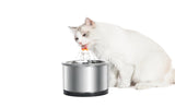 Automatic Electric Pet Water Fountain Dog Cat Stainless Steel Feeder Bowl Dispenser