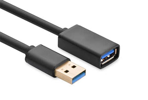 UGREEN USB 3.0 Extension Male to Female Cable 1m Black (10368)