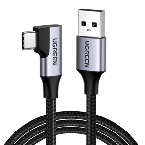 UGREEN 20289 Angled USB-C 3.0 Fast Charge Cable 0.5M