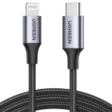 UGREEN 60759 USB-C to iPhone 8-pin Fast-Charging Cable 1M