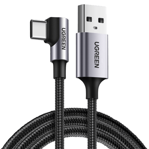 UGREEN 70255 USB-A to 90 Degree Angle USB-C Cable 3M