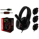 OVLENG Q7 USB Computer Headphones with Mic and Volume Control