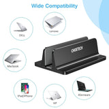 CHOETECH H038-BK Desktop Aluminum Stand With Adjustable Dock Size for Laptops and Tablets