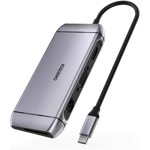 CHOETECH HUB-M15 USB-C 9-in-1 Multifunction Adapter