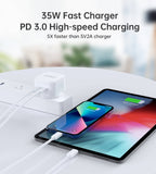 CHOETECH Q5008 PD 35W Dual USB-C Charger