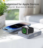 CHOETECH T323 2-in-1 Magsafe&MFI Wireless Charger