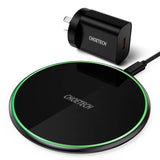 CHOETECH T559-F 15W Wireless Charging Pad with AC Adapter