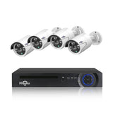 Hiseeu H5NVR-P4-612P 4CH 2MP/1080P PoE CCTV System (2TB HDD)