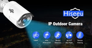 Hiseeu HB624P H.264 4MP PoE IP Camera