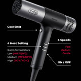 TYMO Hypersonic Professional Hair Dryer Grey HC600