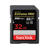 SanDisk 32GB Extreme PRO SDHC and SDXC UHS-II card SDSDXDK-032G-GN4IN