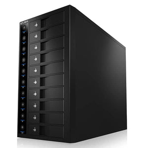 ICY BOX 10-Bay External SINGLE System for 10x SATA 3.5