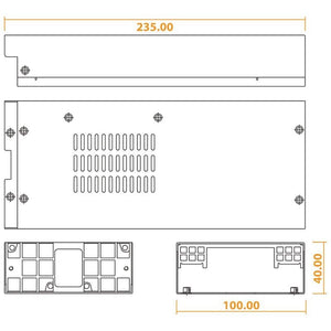 Seasonic SS-460H1U H1U 1U POWER SUPPLY