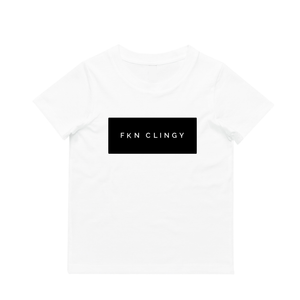 MLW By Design - FKN CLINGY™ Tee | Black Print | Size 4