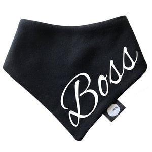 MLW By Design - Boss Bandana Bib | Black