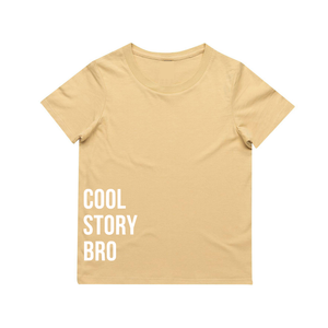 MLW By Design - Cool Story Bro Tee | Size 00