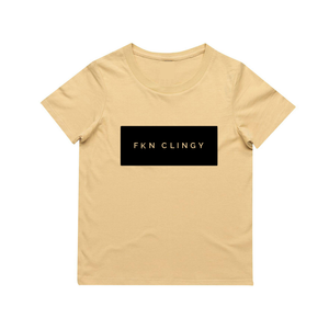 MLW By Design - FKN CLINGY™ Tee | Black Print | Size 3