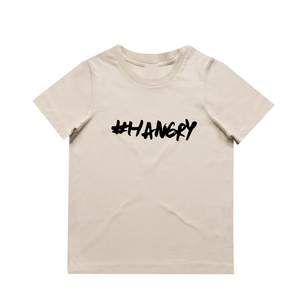 MLW By Design - #HANGRY Tee | Sand | Size 6